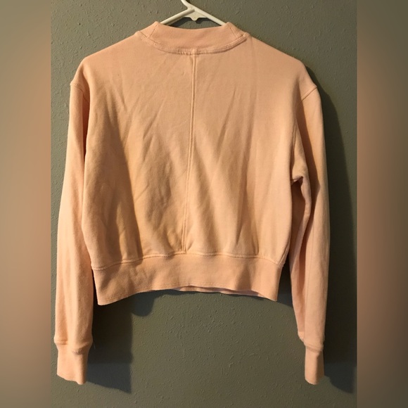 Calvin Klein Performance Cropped Crewneck Sweatshirt Size Small - Picture 3 of 8